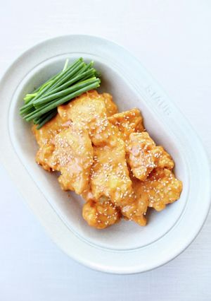 しっとり柔らかむね肉【鶏コチュマヨ】-レシピのメイン写真