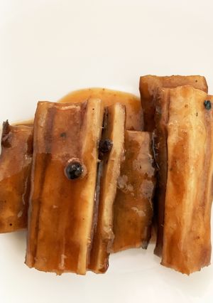 ごぼうと手羽元の甘酢煮-レシピのメイン写真