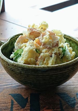 おうち居酒屋★ちくわと茹で玉子のポテサラ-レシピのメイン写真