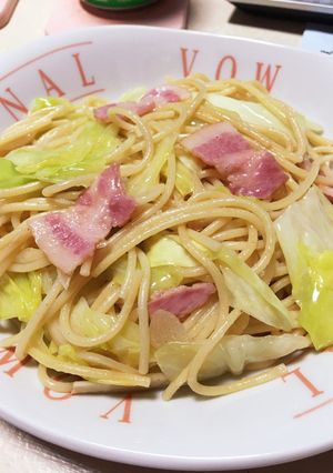 #ガーリックバター醤油パスタ-レシピのメイン写真