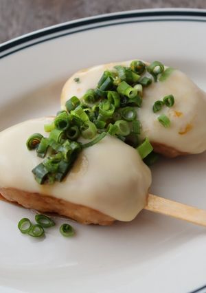 とろけるチーズ鶏つくね串-レシピのメイン写真