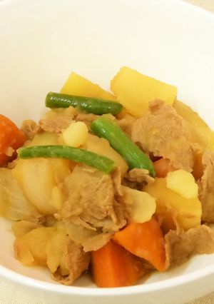 大豆ミートでヘルシー肉じゃが-レシピのメイン写真