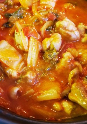 鶏肉のトマト煮-レシピのメイン写真