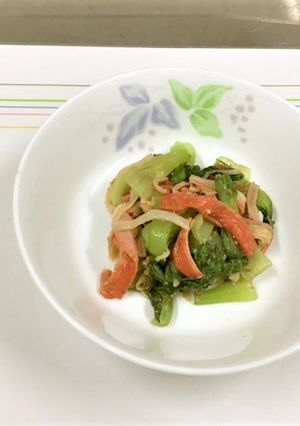 レンチン!うまうまチンゲン菜-レシピのメイン写真