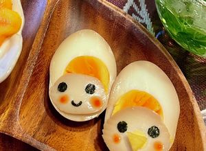 ゆで卵を可愛く♡ゆで卵のひよこと僕-レシピのメイン写真