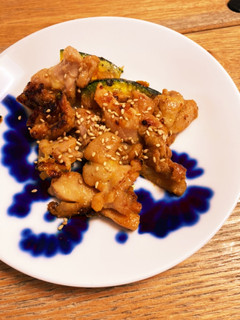 かぼちゃと鶏モモ肉の炒め物-レシピのメイン写真