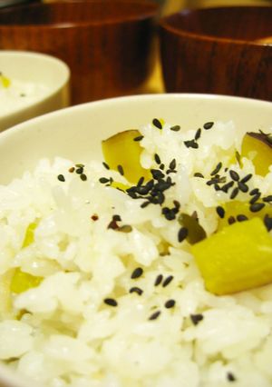 香る！ホックホク！さつまいもごはん-レシピのメイン写真