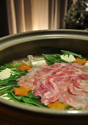 うちの♪豚しゃぶしゃぶ鍋-レシピのメイン写真