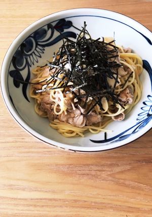 豚肉とエリンギの和風おろしパスタ-レシピのメイン写真