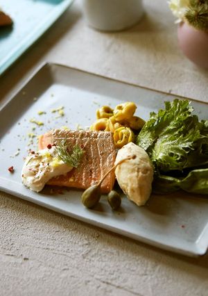 サーモンのソテー　タルタルソース添え-レシピのメイン写真