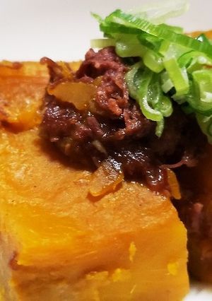 お年寄り絶賛シリーズ☆南瓜コンビーフ煮☆-レシピのメイン写真