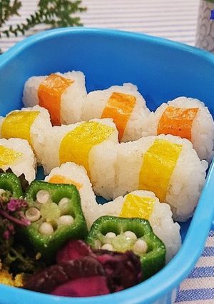 ベジートで巻いたミニおにぎり-レシピのメイン写真