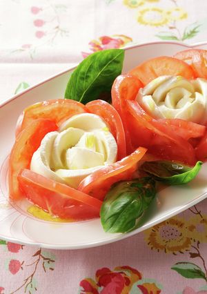 麗しき薔薇のカプレーゼ-レシピのメイン写真