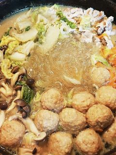 海鮮スープで肉団子と白菜のお鍋-レシピのメイン写真