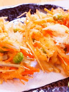 毛ガニのかき揚げ-レシピのメイン写真