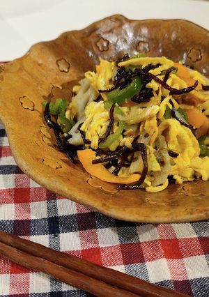 ラー油きくらげの野菜炒め-レシピのメイン写真