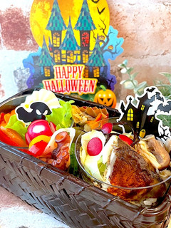 神無月19 カップ詰め ハロウィン弁当-レシピのメイン写真