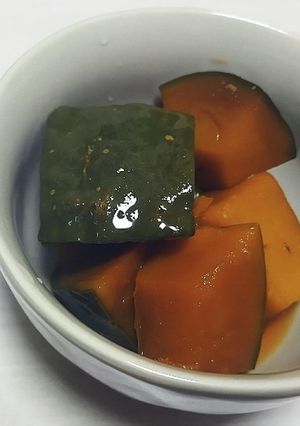 副菜♪砂糖なし！甘くないかぼちゃの煮物-レシピのメイン写真