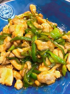 鶏もも肉とピーマンの炒めもの-レシピのメイン写真