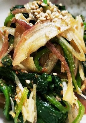 お年寄り絶賛シリーズ☆茗荷ゴマ和え☆-レシピのメイン写真