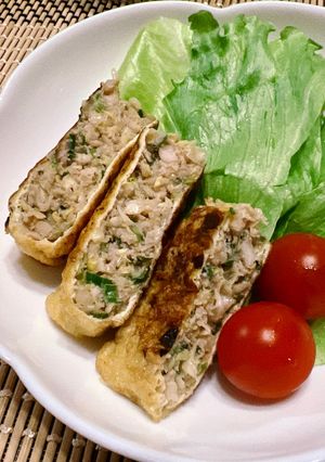 糖質OFF✨油揚げでつつまん餃子-レシピのメイン写真