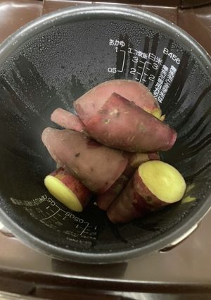 炊飯器deふかし芋-レシピのメイン写真