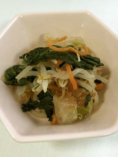 チンゲン菜のおかかポン酢和え(2)-レシピのメイン写真