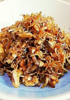 ご飯がすすむ♪しらすとクルミの佃煮-レシピのメイン写真