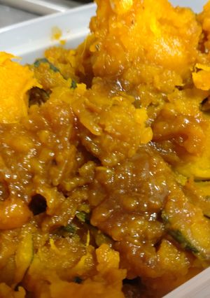 かんたん切らない⭐かぼちゃの煮物-レシピのメイン写真