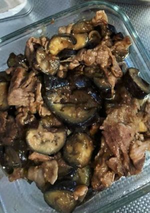 ナス肉味噌炒め-レシピのメイン写真