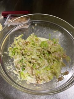 キャベツとツナのサラダ-レシピのメイン写真
