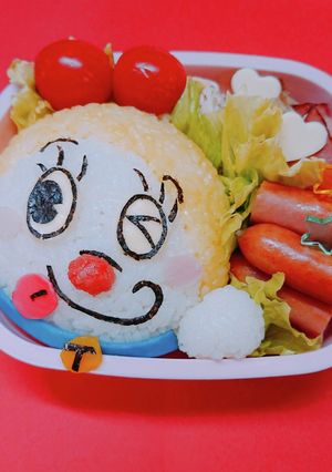 ドラミちゃん キャラ弁-レシピのメイン写真