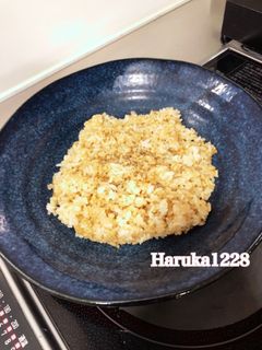 玄米ガーリックライス-レシピのメイン写真