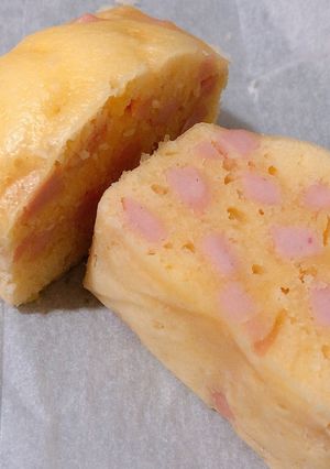 チーズとソーセージのおかず蒸しパン-レシピのメイン写真
