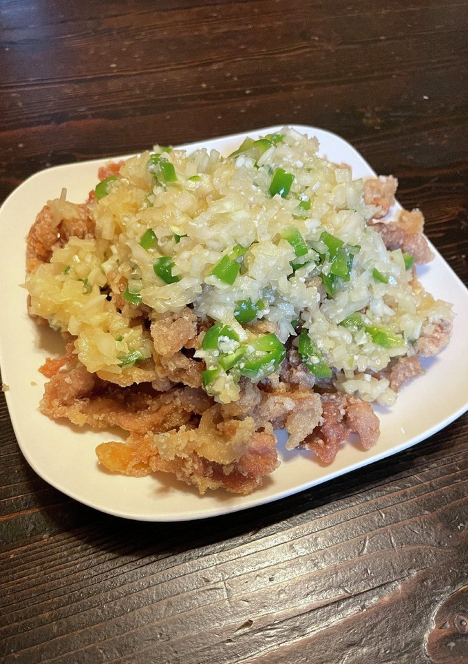 豚肉の竜田揚げ〜ねぎ塩がけ〜-レシピのメイン写真