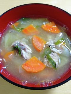 鯖の水煮缶で鯖汁?-レシピのメイン写真