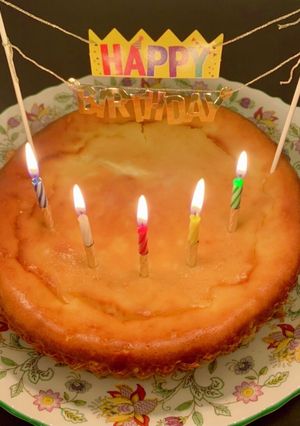 基本のベイクトチーズケーキ-レシピのメイン写真