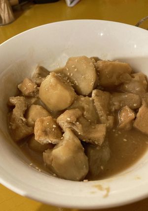 里芋と油揚げの煮物-レシピのメイン写真