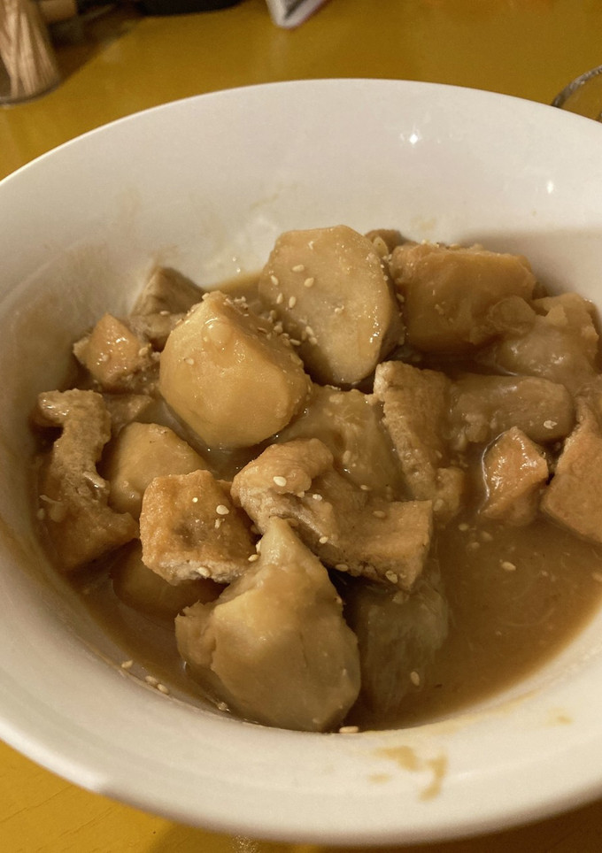 里芋と油揚げの煮物-レシピのメイン写真