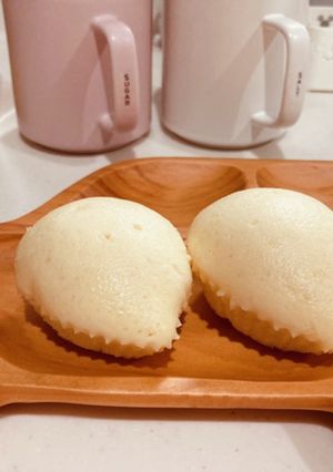 離乳食に♡ふわふわプレーン蒸しパン-レシピのメイン写真