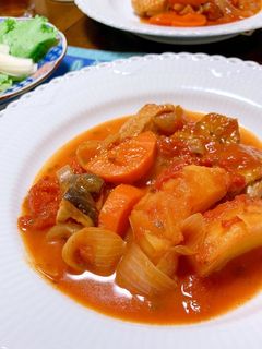 簡単★チキンのトマトシチュー★-レシピのメイン写真