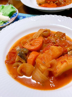 簡単★チキンのトマトシチュー★-レシピのメイン写真