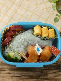 イルカのデコおにぎり-レシピのメイン写真
