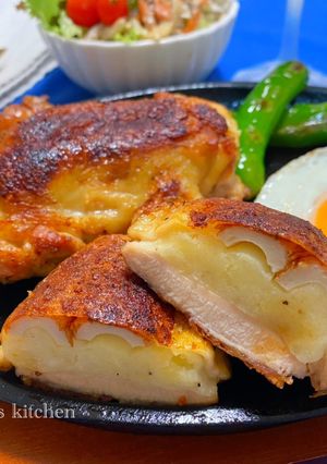 もも肉！じゃがちくのポケットサンド焼き-レシピのメイン写真