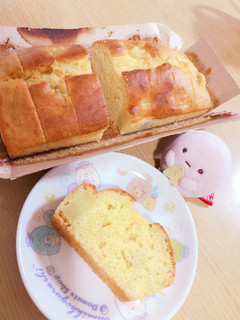 ほぼミキサーでさつまいもパウンドケーキ-レシピのメイン写真