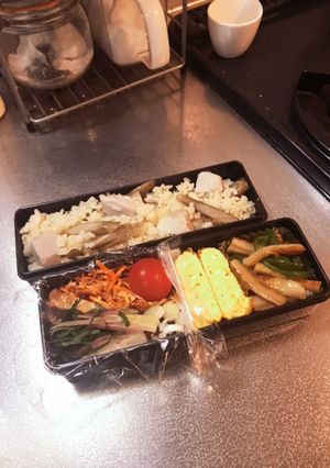 里芋ごはん弁当-レシピのメイン写真