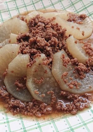 【動画レシピ】大根とミンチのほっこり煮-レシピのメイン写真