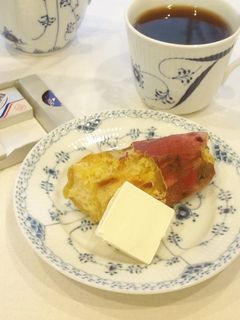 焼き芋+クリームチーズ-レシピのメイン写真