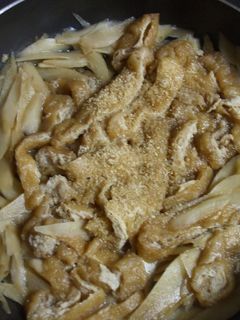 ごぼうと油あげのやさしい味-レシピのメイン写真