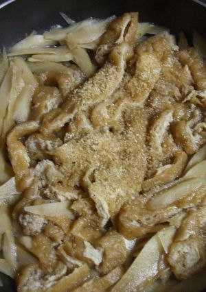 ごぼうと油あげのやさしい味-レシピのメイン写真